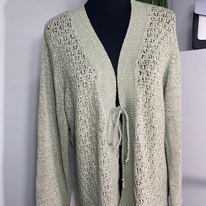 BM Green Cardigan